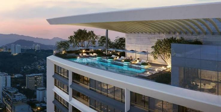 Shang Bauhinia rooftop pool and amenity image